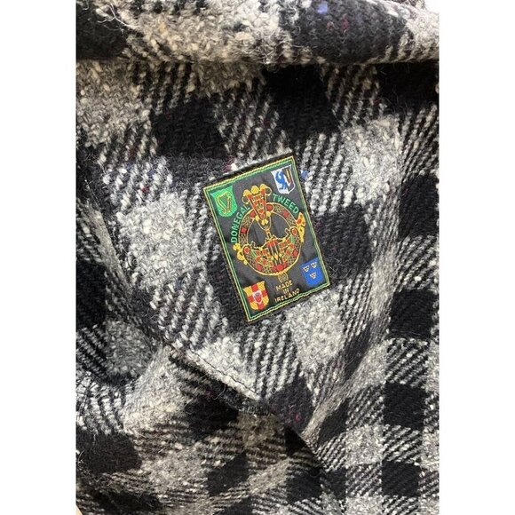 Paul Costelloe Vintage Plaid Donegal Tweed Wool Blazer Suit Jacket Size … - Picture 12 of 12